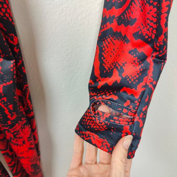 Dolls Kill Trickz n Treatz Ready For It Snake Costume Womens XS Red Jumpsuit NWT - Picture 3 of 10